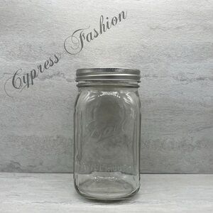 🎉 $5 Ball 32 oz Glass Mason Jar with Standard Lid